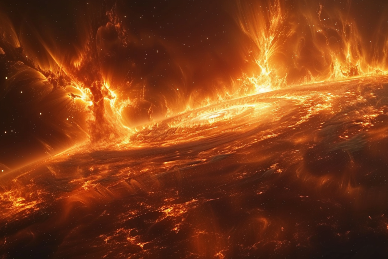 На Солнце зафиксирована серия мощных вспышек