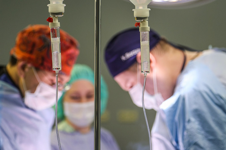 За чувством слабости пациентки скрывалась огромная опухоль