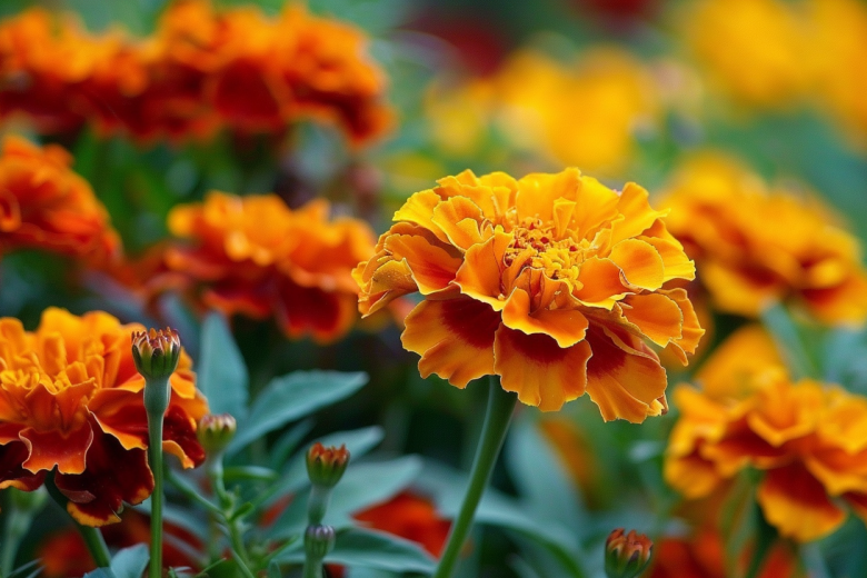 Пышные бархатцы без удобрений — важно только правильно посадить